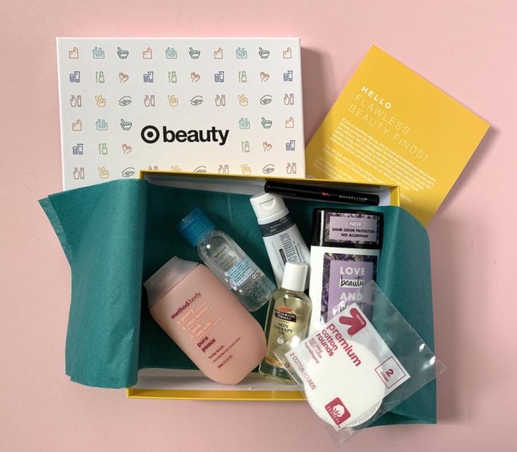 Target Beauty January 2019 - Contents
