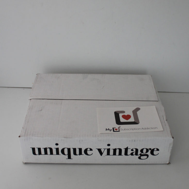 Unique Vintage December 2018 - Box Front