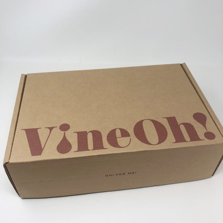 VineOh! Review Winter 2019 - Box Top