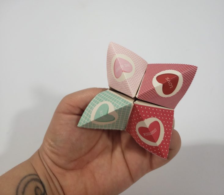 BUSY BEE STATIONERY Subscription Box February 2019 - Fortune Teller Paper 8