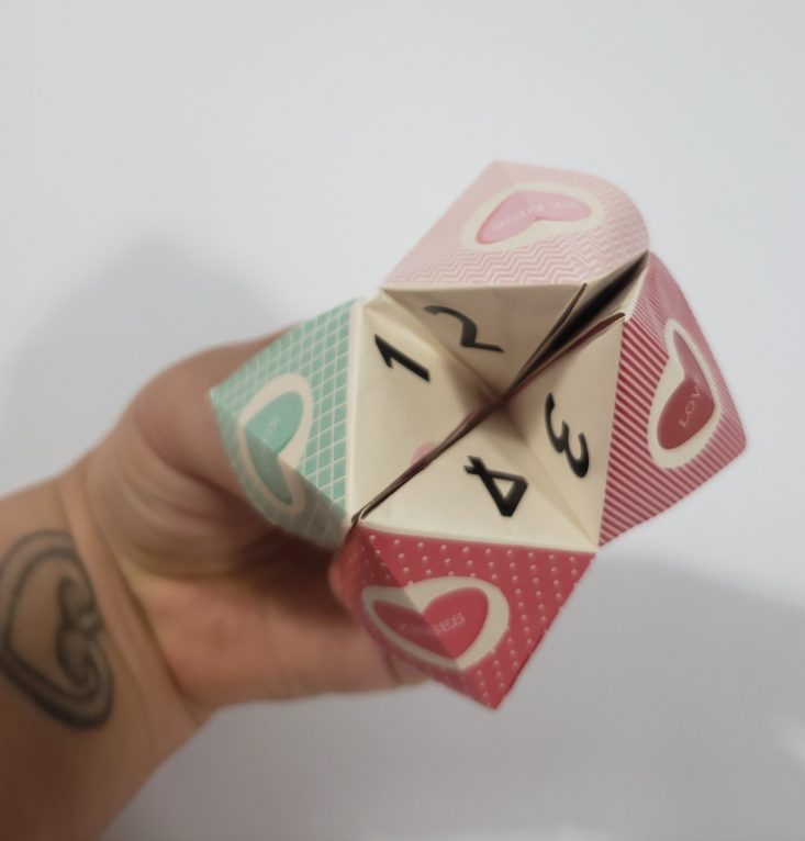 BUSY BEE STATIONERY Subscription Box February 2019 - Fortune Teller Paper 9