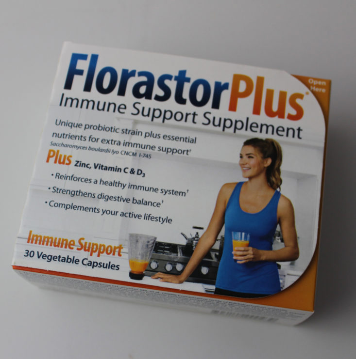 Bulu Box Weight Loss Version Review February 2019 - Florastor Plus Immune Support Supplement 1 Top