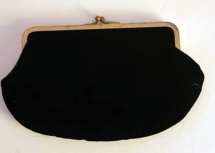 Crazy Hot Clothes Vintage Accessory November 2018 Subscription Box - Black Velvet Cosmetic Bag