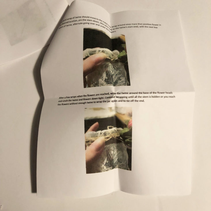 DIY Décor Craft Box February 2019 - Homemade Booklet 5 Top