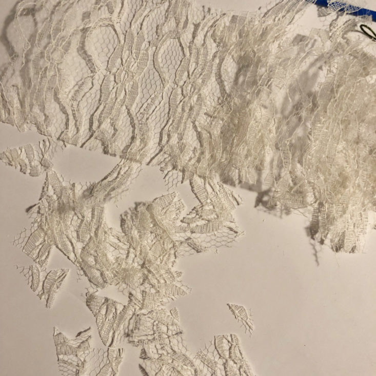 DIY Décor Craft Box February 2019 - Lace Pieces Top
