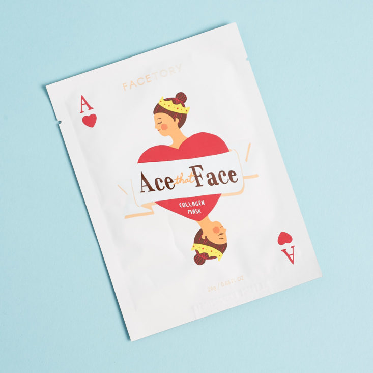 Facetory Seven Lux February 2019 ace of face mask