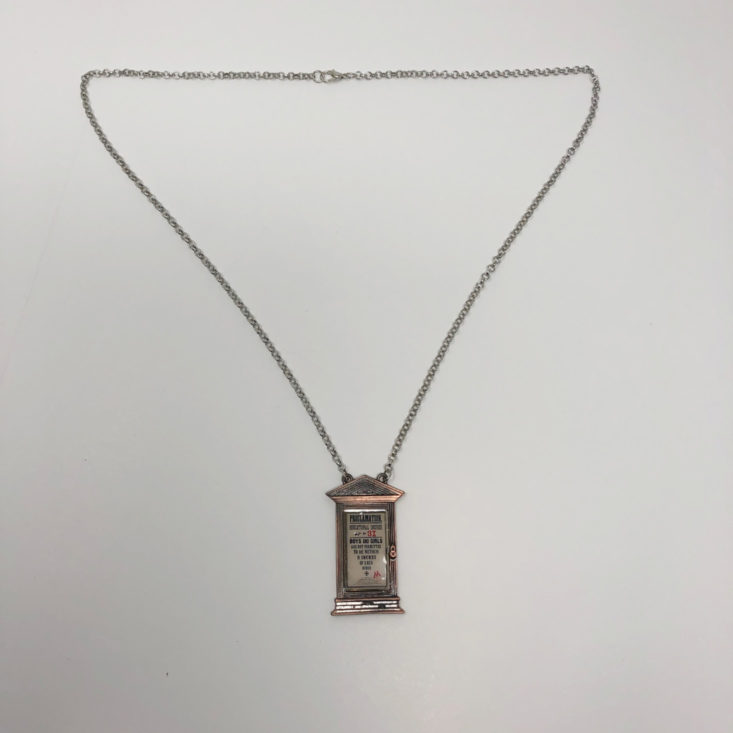 Fandom Of The Month Club January 2019 - Educational Decree Number Thirty-One Necklace 15