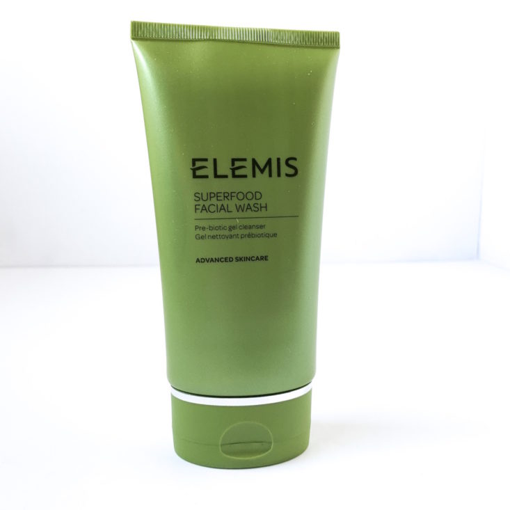 FeelUnique The Vegan Beauty Edit Review February 2019 - Elemis Superfood Facial Wash Unboxed Front