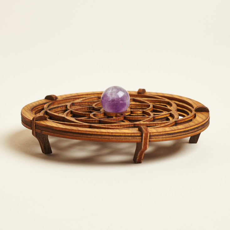 Goddess Provisions February 2019 sphere stand