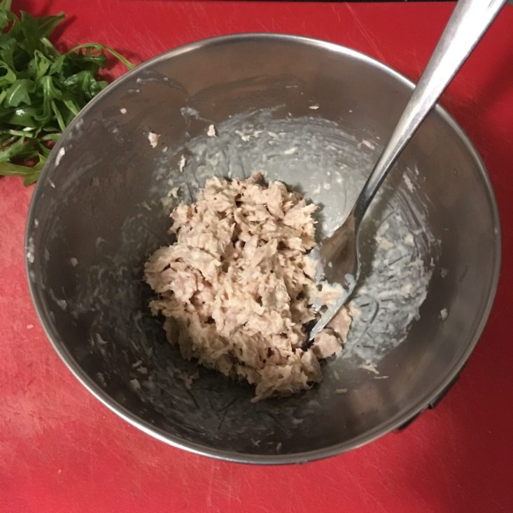 Home Chef Subscription Box Review February 2019 - TUNA MIX