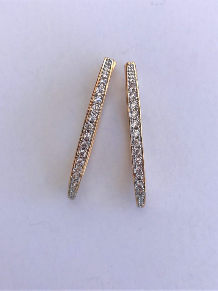 Jewelry Subscription February 2019 - Gold And Gemstone Earrings Top