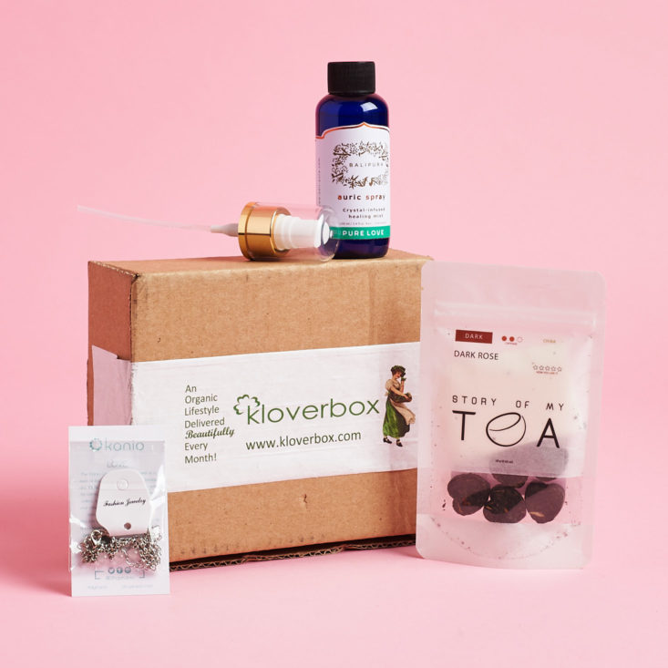 Kloverbox February 2019 all contents