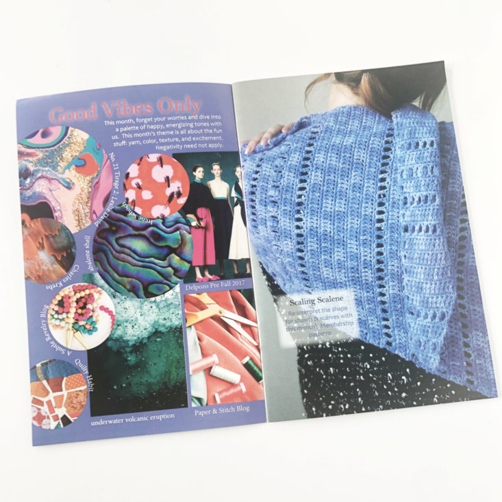KnitCrate Membership Review February 2019 - Theme Pages