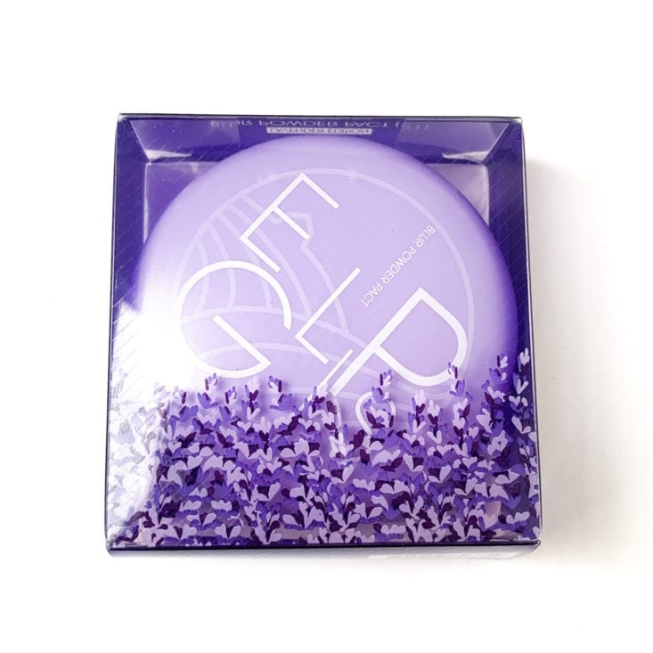 KoKoStyle February 2019 - Eglips Blur Powder Pact Lavender Edition Top