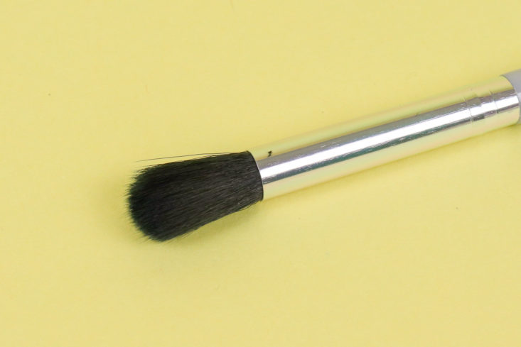 eyeshadow brush detail