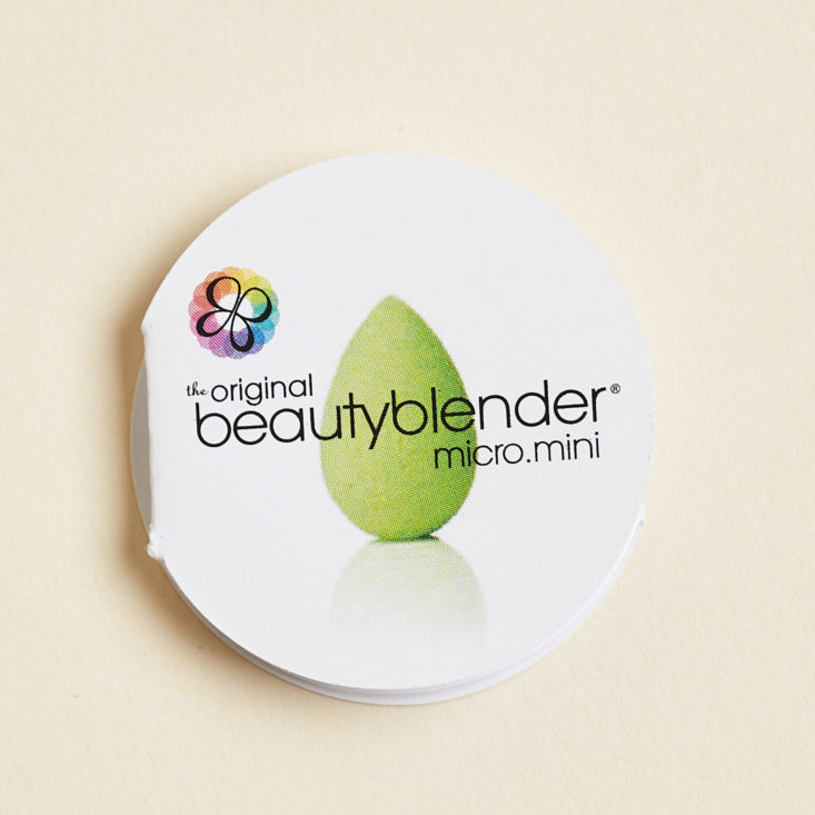 Macys Beauty Box February 2019 beauty blender info booklet