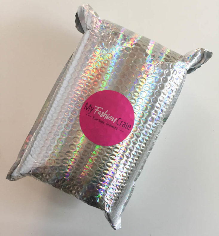 My Fashion Crate January 2019 - Closed Box Top