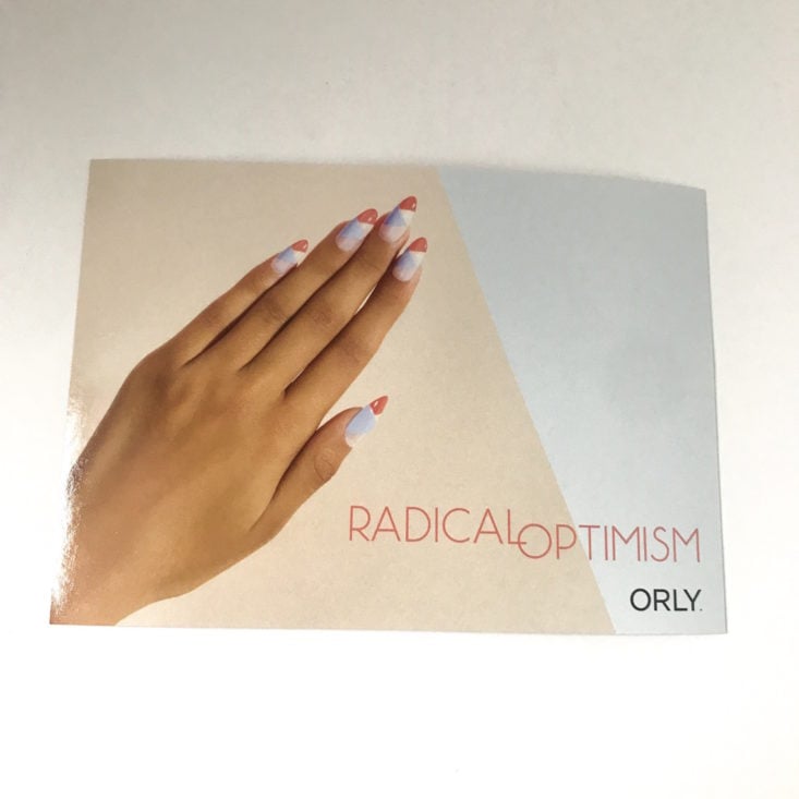 Orly Color Pass Spring 2019 - Info Card 1