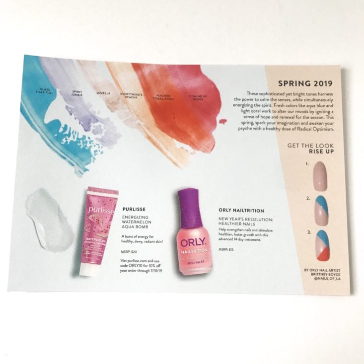 Orly Color Pass Spring 2019 - Info Card 2