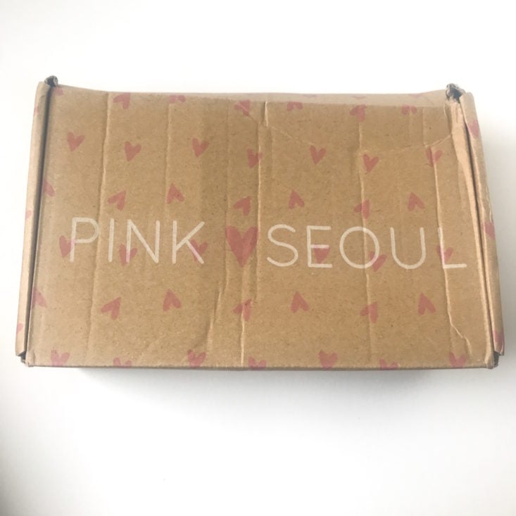 Pink Seoul Box January 2019 - Box Review Top