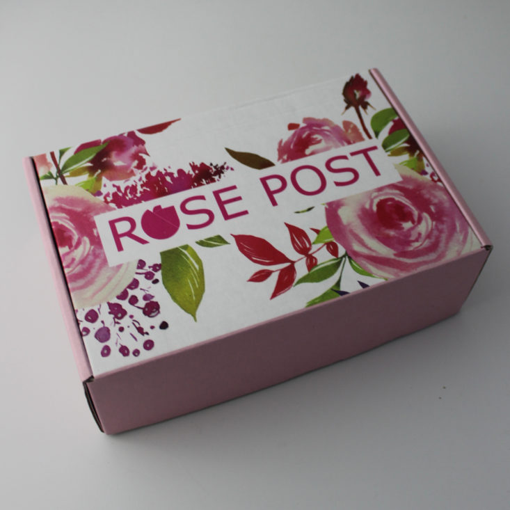 Rosepostbox February 2019 - Box Review