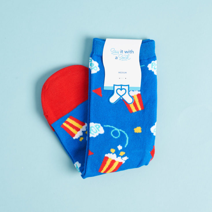 Say It With A Sock Womens February 2019 folded socks