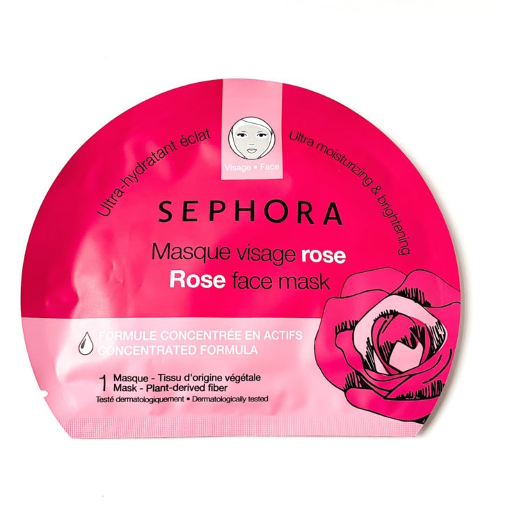 Sephora Favorites Skincare February 2019 - Rose Face Mask Front