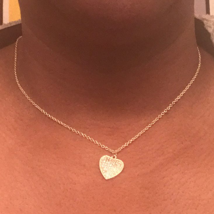 SinglesSwag February 2019 - Me Wearing The Necklace