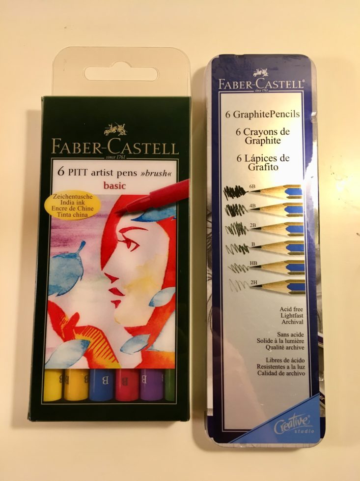 Smart Art December 2018 - Faber Castell PITT Artist Brush Pens All Products Part 1 Top