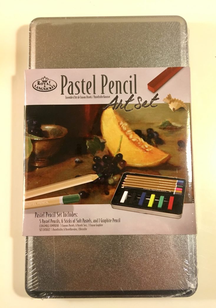 Smart Art Flipbook January 2019 - Royal Langnickel Small Tin Pastel Pencil Top