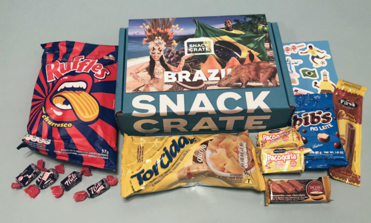 Snack Crate - February 2019 - All the goodies