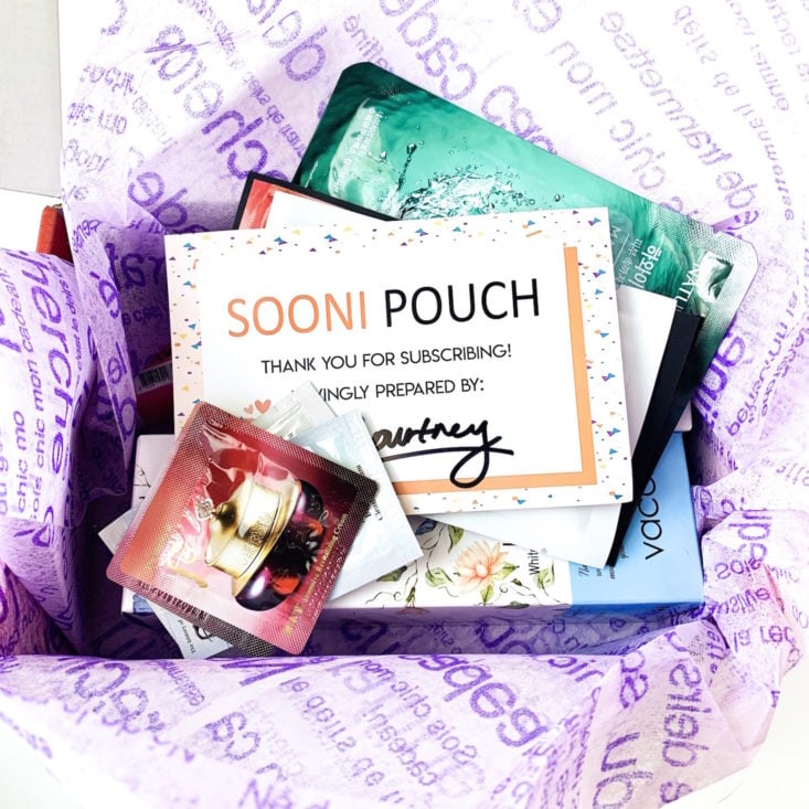 Sooni Pouch January 2019 - Open Box 2