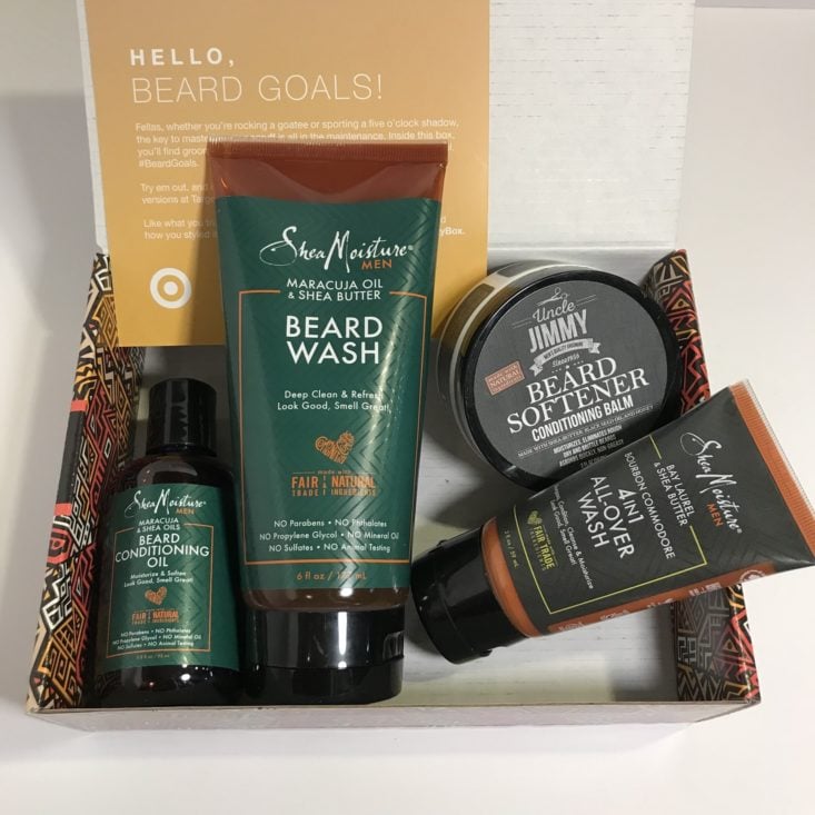 Target Beauty Box February 2019 - All Contents Top