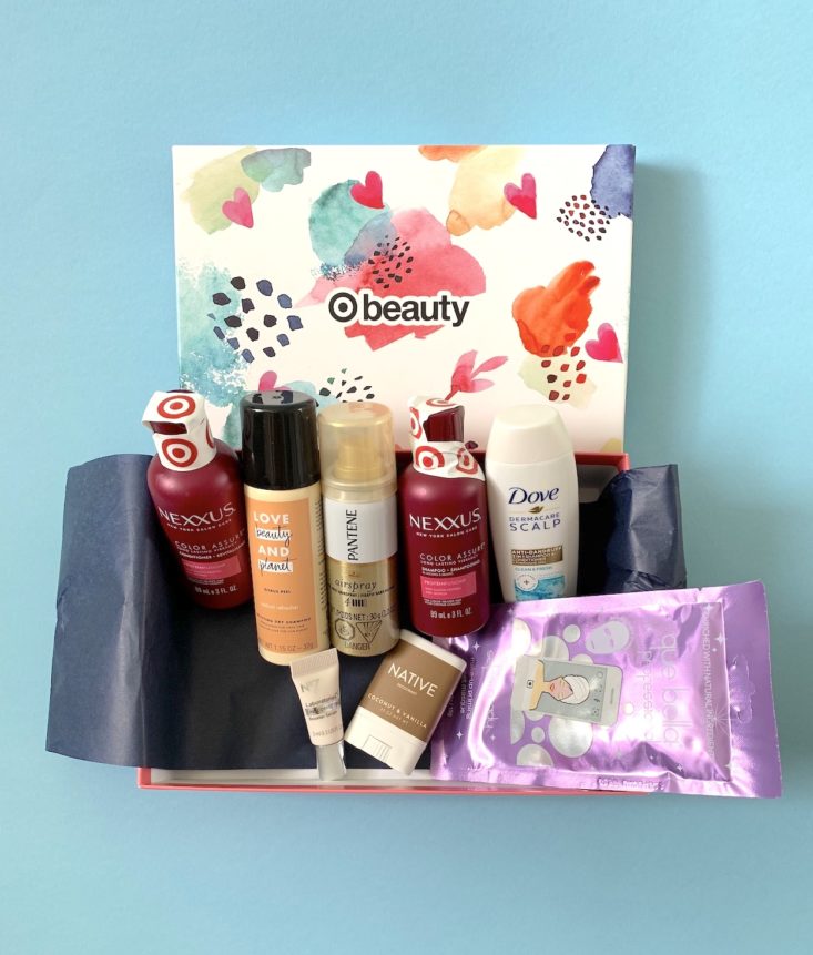 Target Beauty Box Review February 2019 - Contents