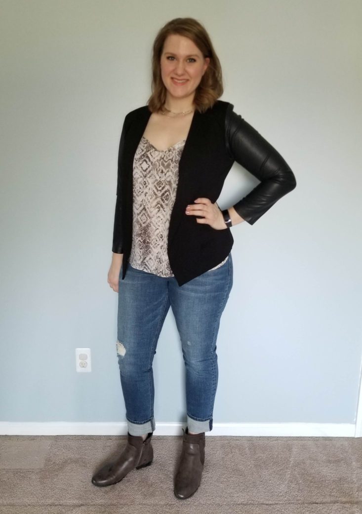 TrendSend February 2019 outfit #2 modeled