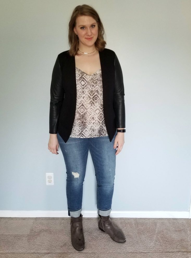 TrendSend February 2019 outfit #2 modeled 2