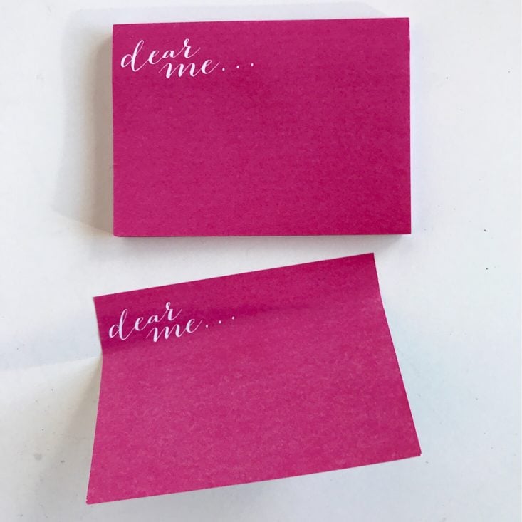 Trendy Memo February 2019 - Dear Me.. Sticky Notes Top