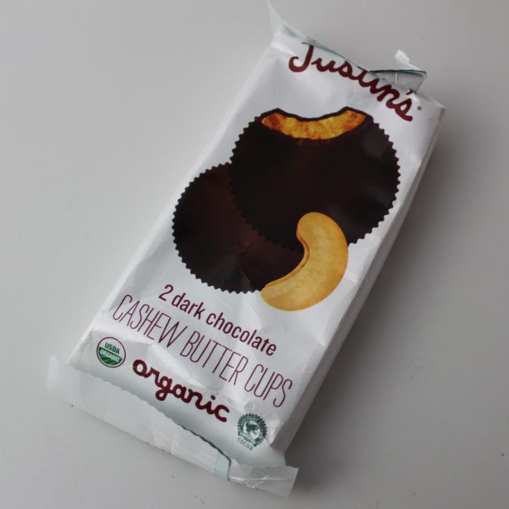 Vegan Cuts Snack February 2019 - Justin’s Dark Chocolate Cashew Butter Cups Packed
