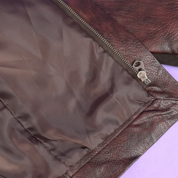jacket lining detail