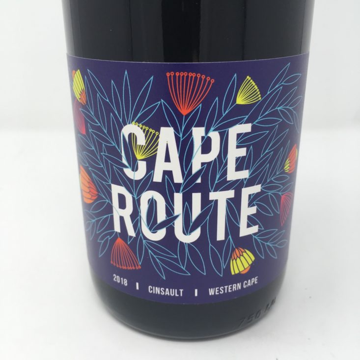 Winc Wine of the Month Review February 2019 - CAPE ROUTE CINSAULT FRONT