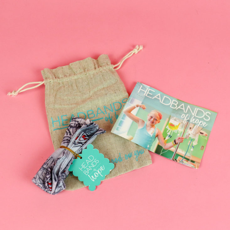 Headbands of Hope pouch contents