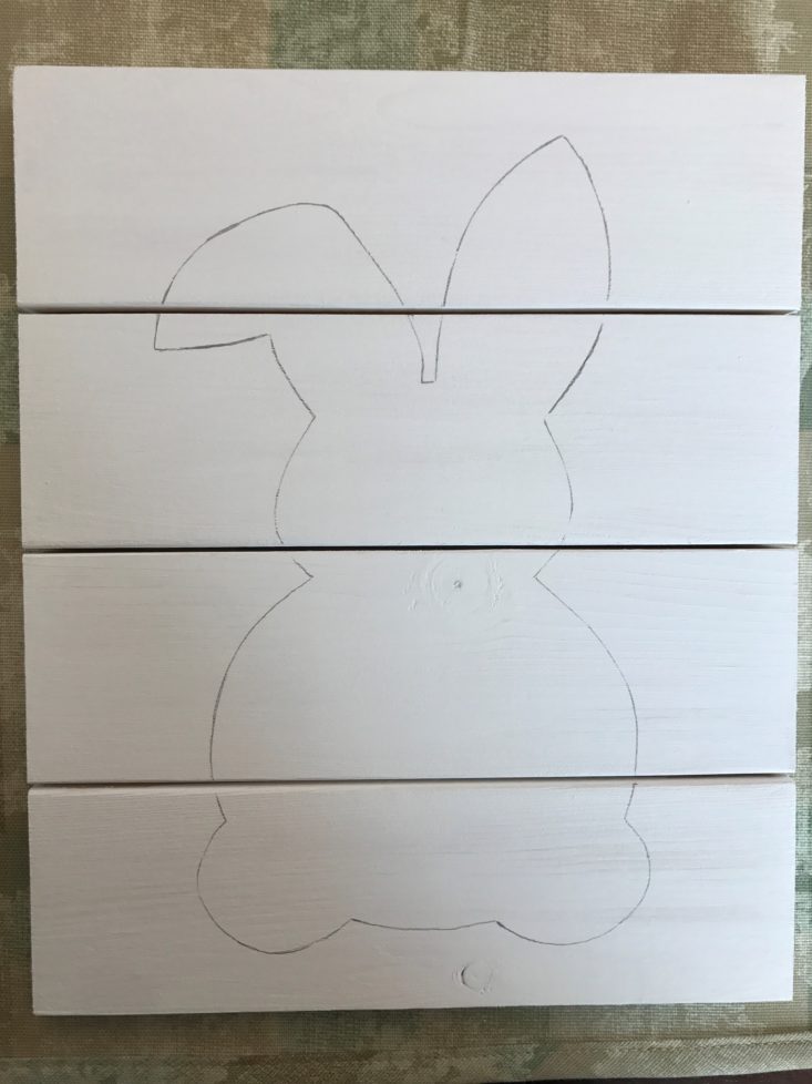 19 Confetti Grace Originial DIY March 2019 - Traced Bunny