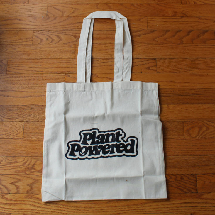 All Around Vegan March 2019 - Plant Powered Natural Tote Bag Top