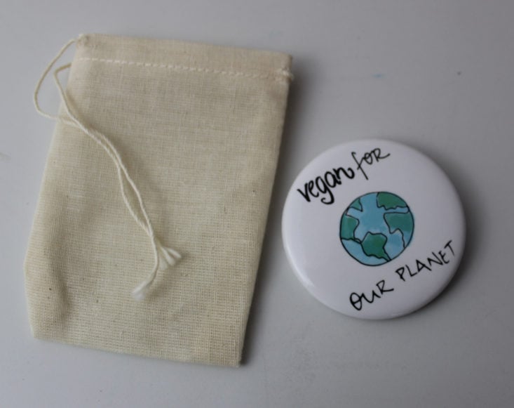 All Around Vegan March 2019 - Vegan for Our Planet Button Top