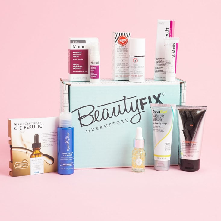 Beauty Fix March 2019 all contents
