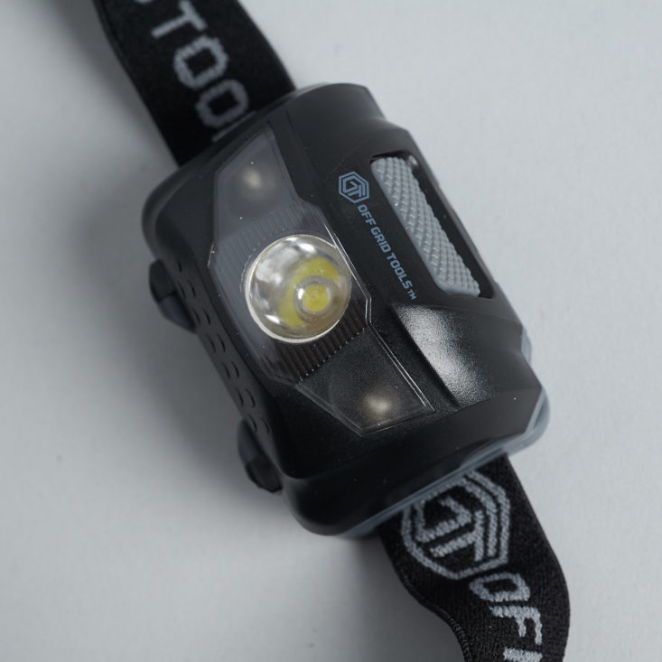 Bespoke Post Explore March 2019 headlamp light detail