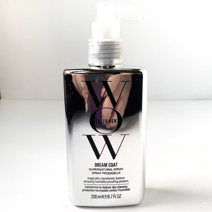 Bless Box February 2019 - Color Wow Dream Coat Supernatural Spray Front