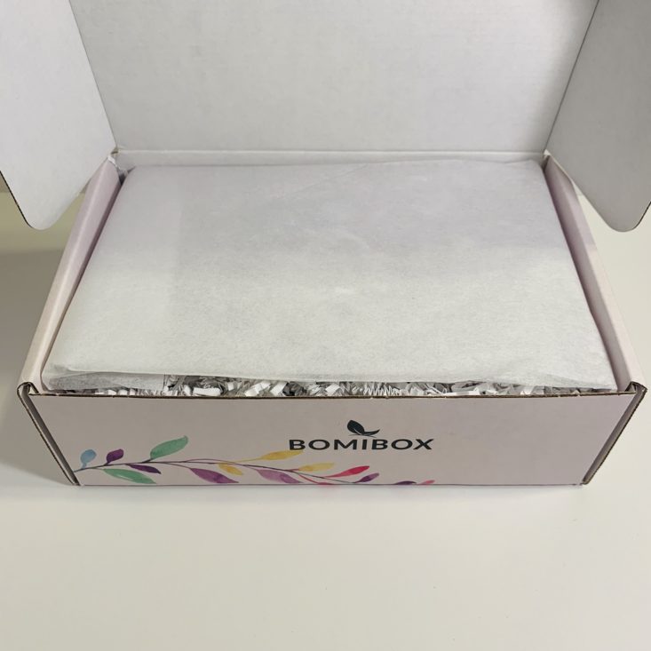 BomiBox Review February 2019 - Box Opened Top