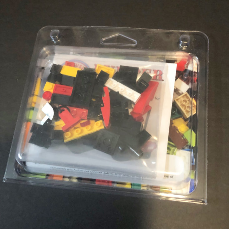 Brick Loot February 2019 - Exclusive! ‘Bumper Cars’ 100% LEGO® Package Back