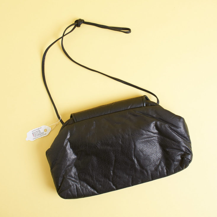 CHC Vintage March 2019 black retro purse back